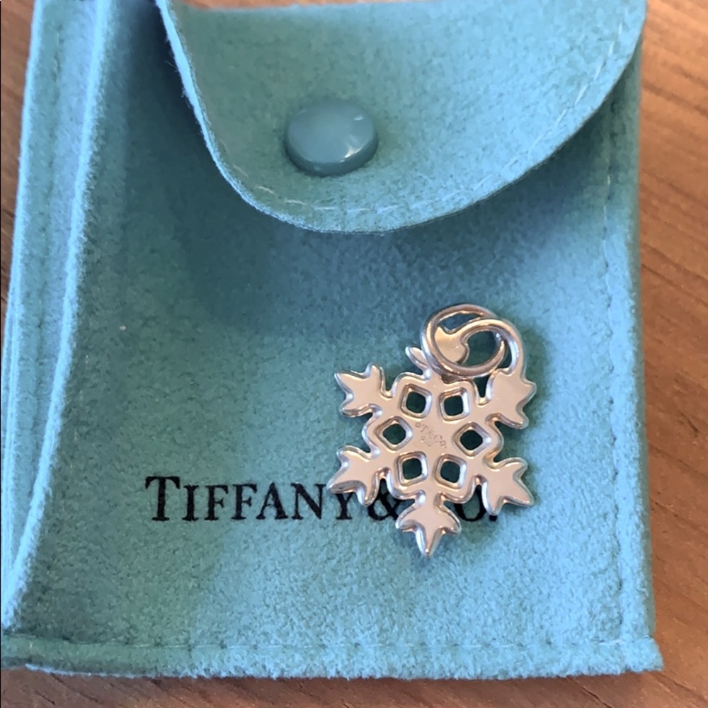 Genuine Tiffany Snowflake Charm